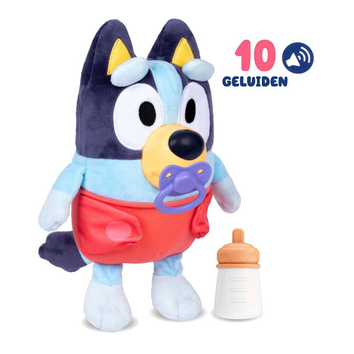 Spectron baby bluey cuddle and care interactive plush toy