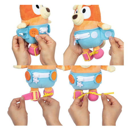 Bréagán maorach gúna bingo leanbh gormach agus bréagán plush súgartha