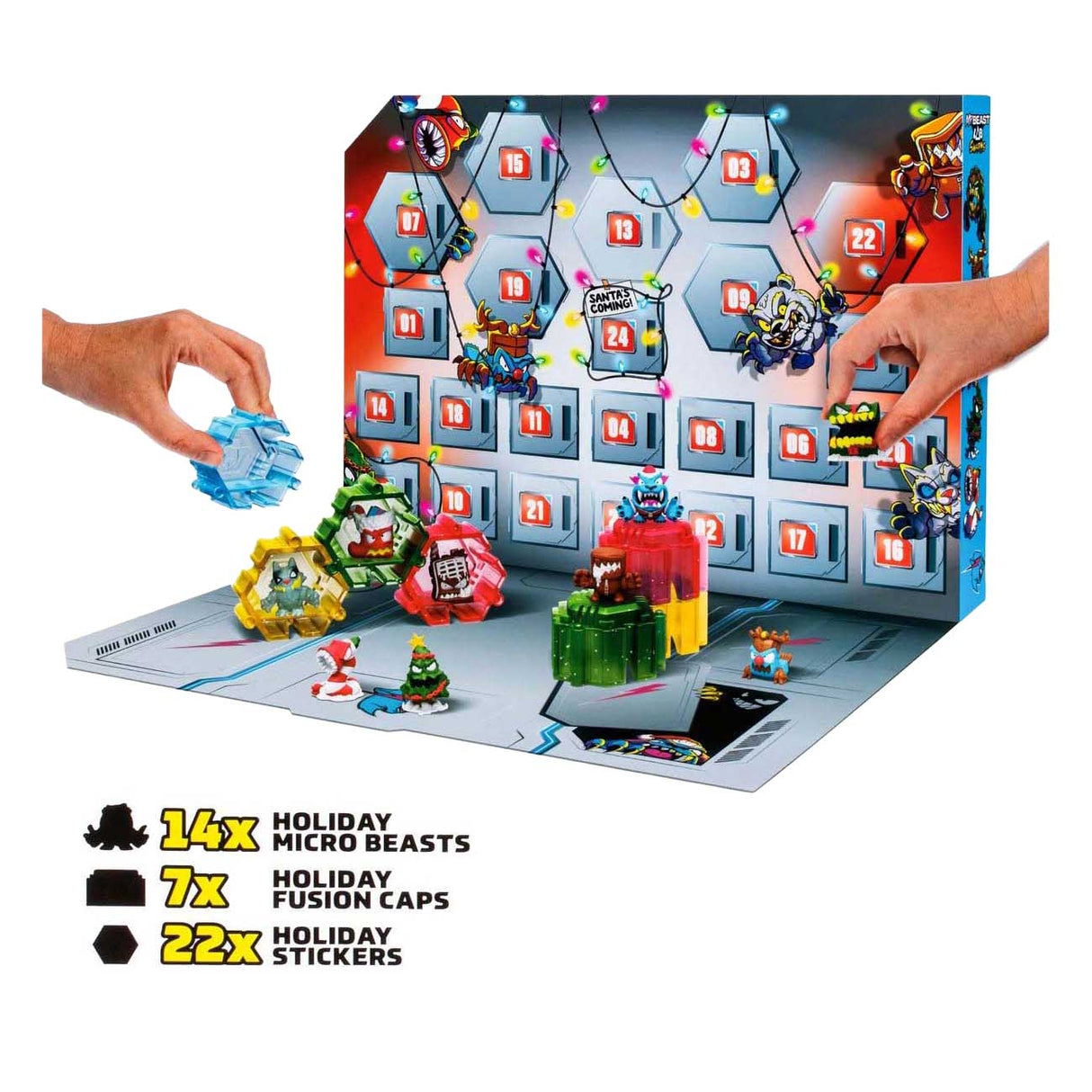 Moose Toys Mrbeast Lab Swarms – Hyper Fusion-Serie – Swarms-Adventskalender