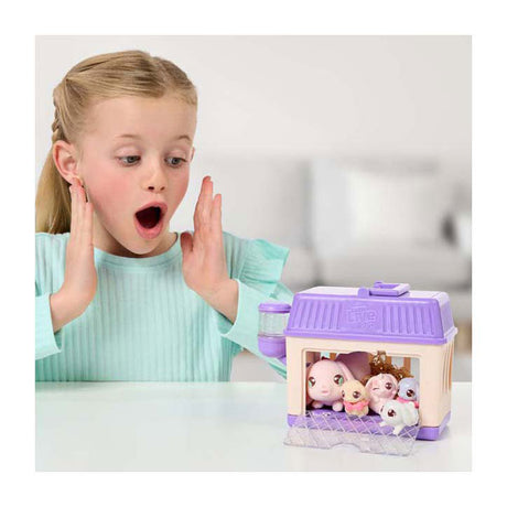 Malé živé zvieratká mama prekvapenie mini hracia súprava králik