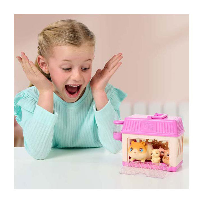 Spectron little live pets mama surprise mini play set hamster