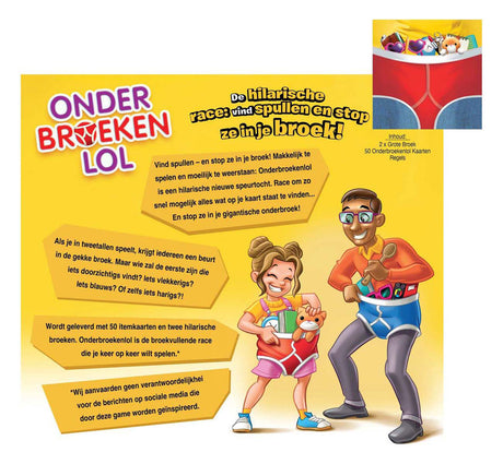 Spectron onderbroeken lol - gezelschapsspel