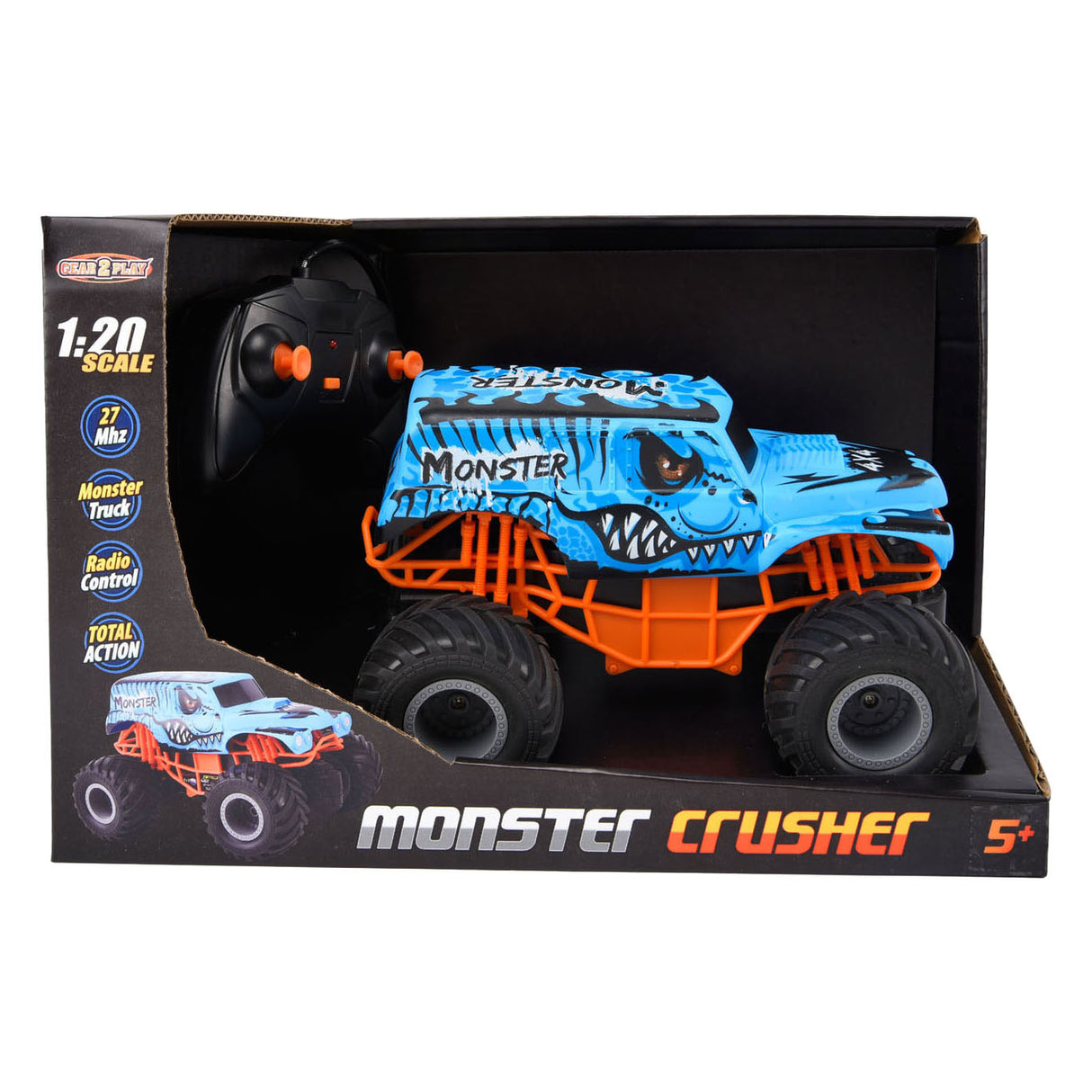 Gear2play rc monster crusher monstertruck 1:20