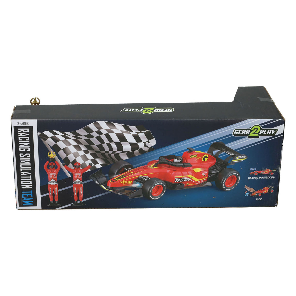 Spectron racing simulation team race car - 1:12