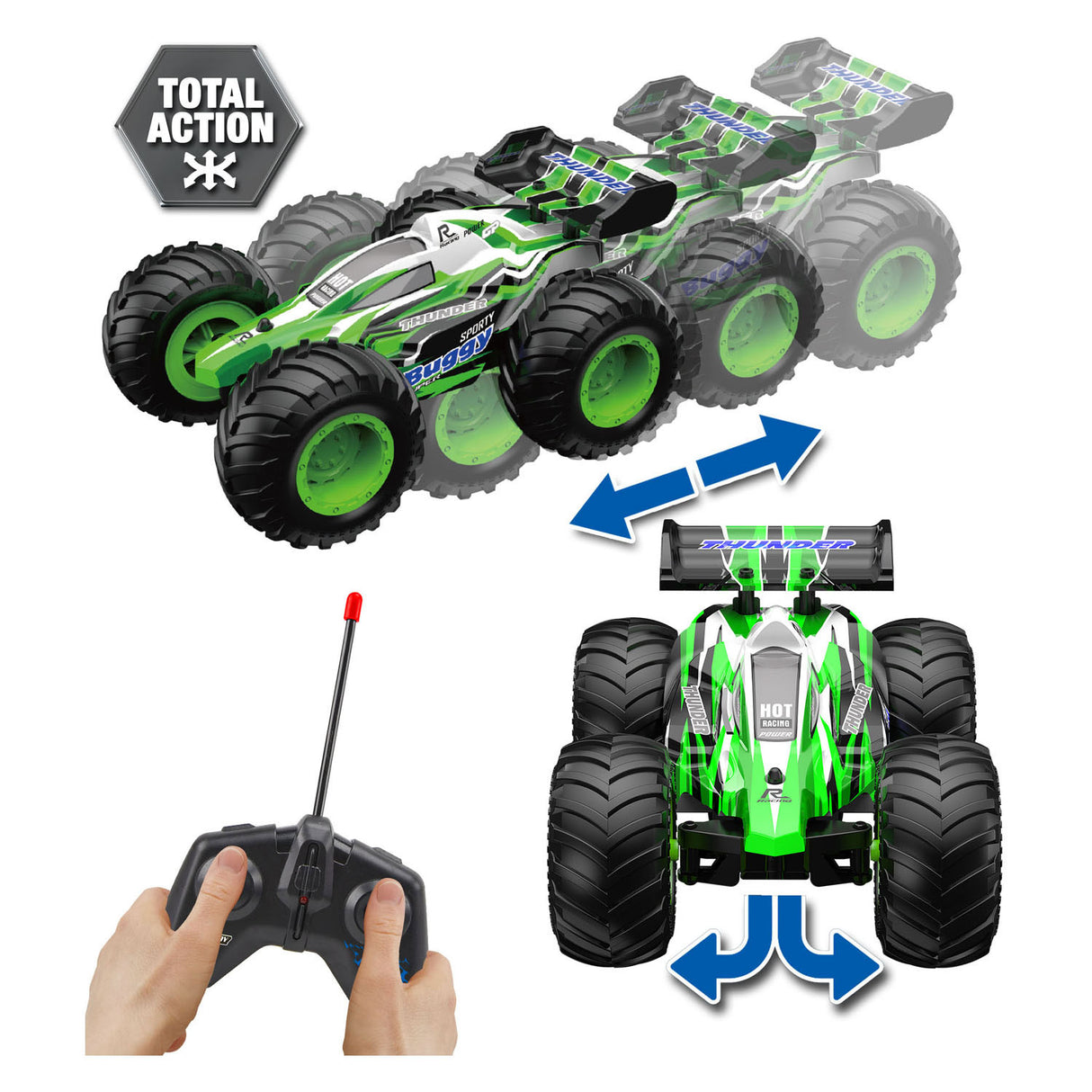 Spectron gear2play RC Thunder Buggy - 1:24