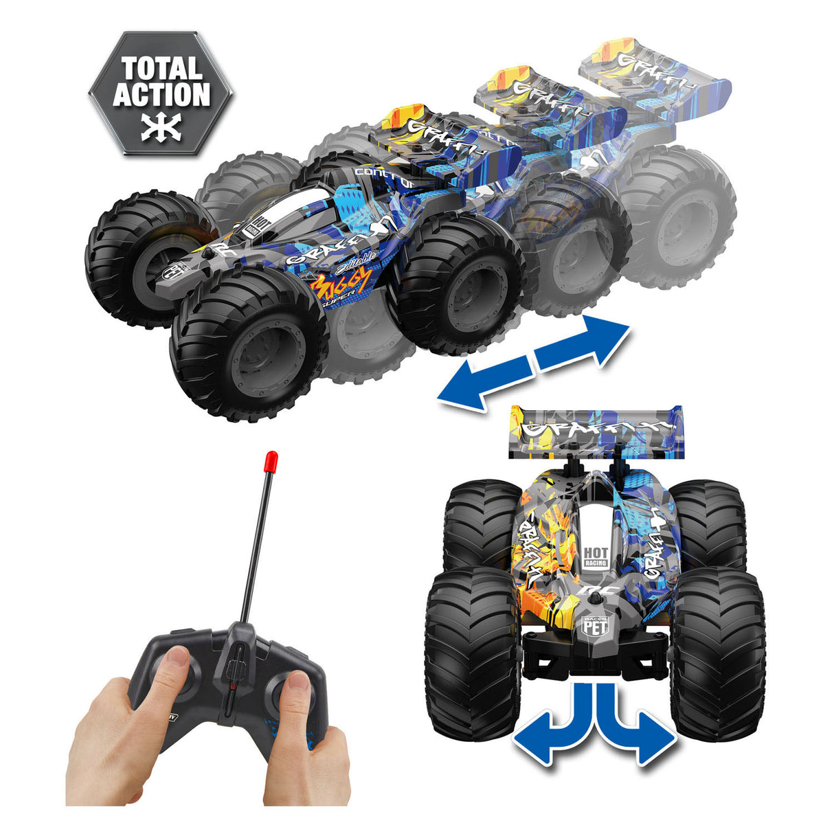 Spectron gear2play RC Graffiti Buggy - 1:24