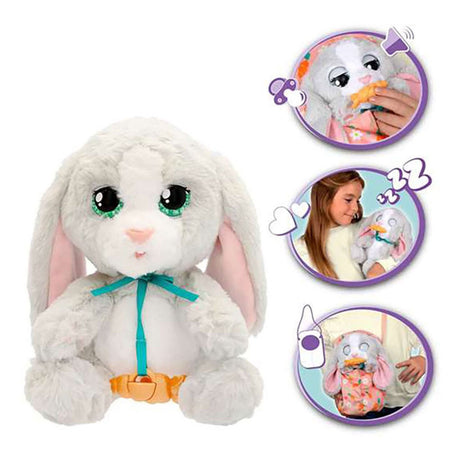 Spectron Baby Paws Bunny Interactive Plush - 20 cm