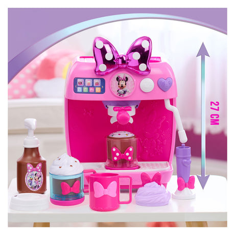 Spectron Disney Minnie Mouse Coffee Machine Set with Light and Sound - 10-piece.