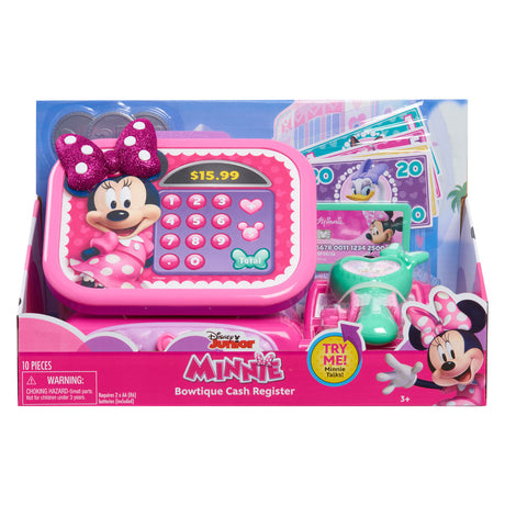 Spectron Minnie Bowtique Toy Cash Register with Sound - 10 pcs.