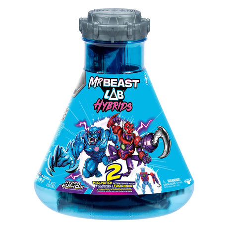 Spectron MrBeast Lab Hybrid Spider vs. Energy Panther Action Figures