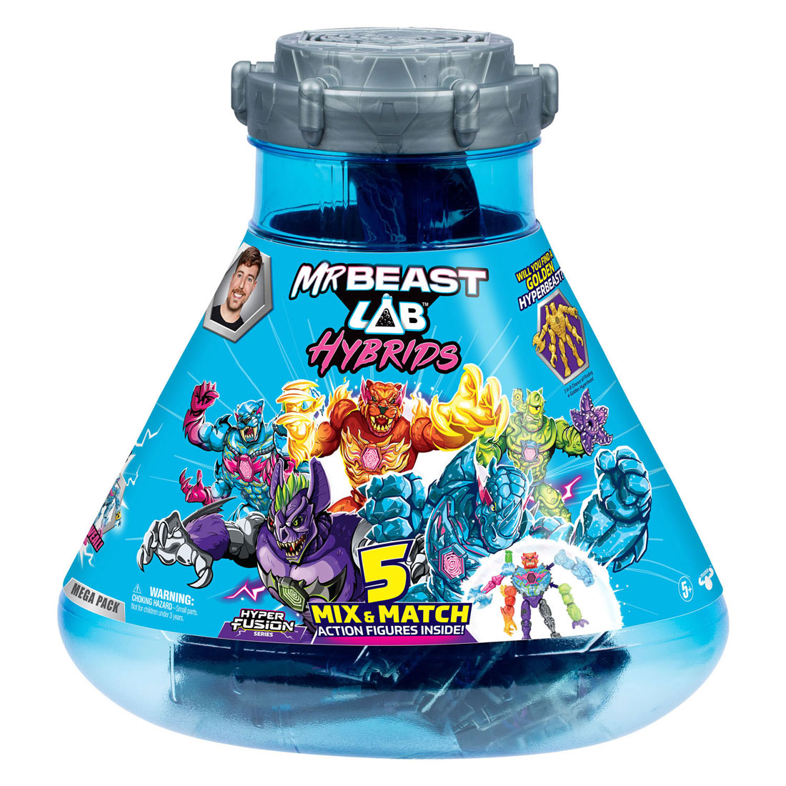 Spectron MrBeast Lab Hyper Fusion Hybrid Lab Action Figures