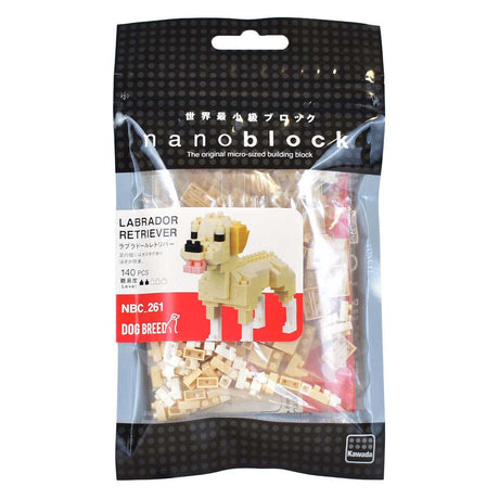 Nanoblock construction set Labrador Retriever - 140 pcs.