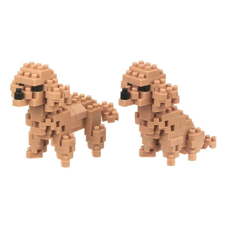 Nano block building set poodle - 170 pcs.