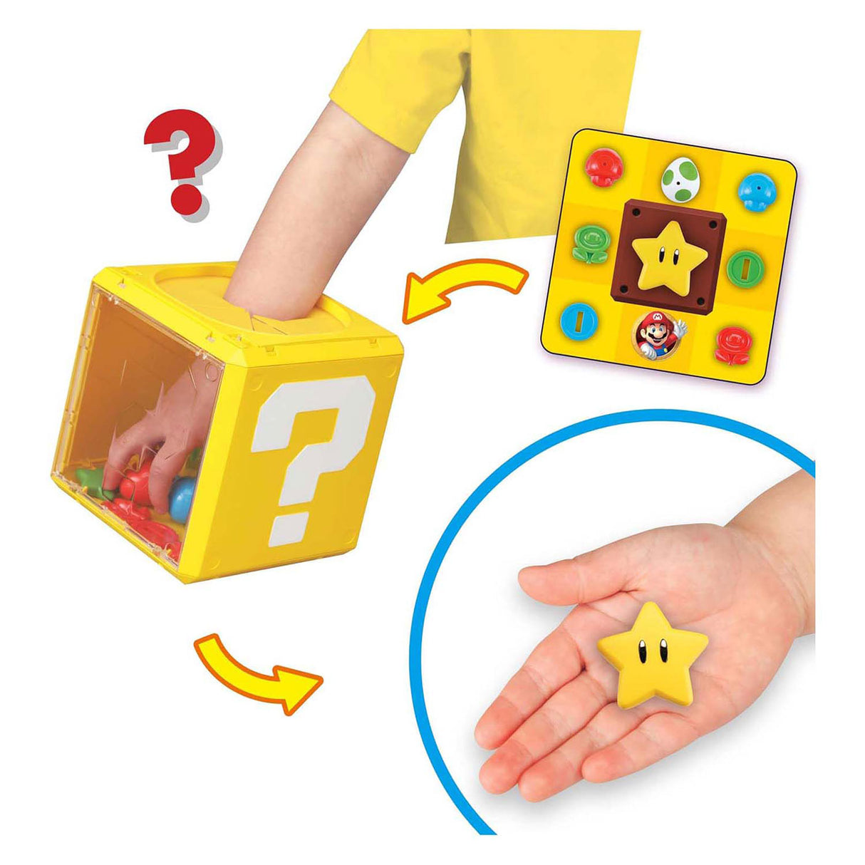 Epoch Games Super Mario Question Board Game