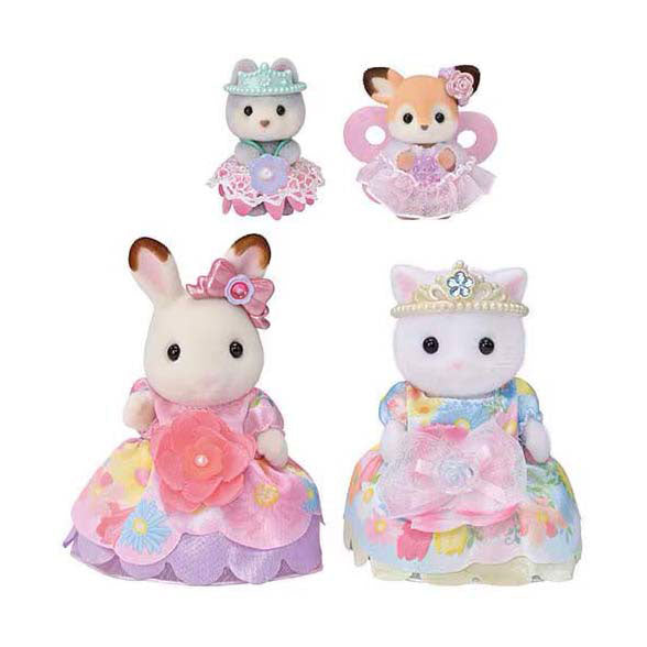 Sylvanian perheet 5809 kukkainen prinsessasetti