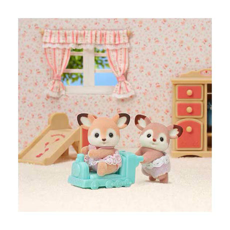 Sylvanian families 5800 twin deer - 2 velvety soft playing figures