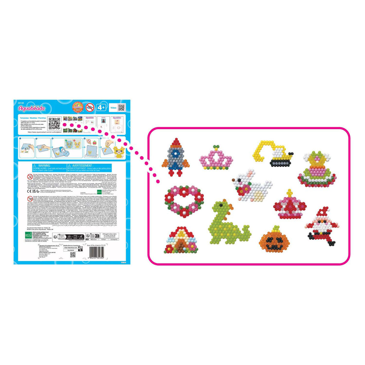 Aquabeads school box set - 5000 beads