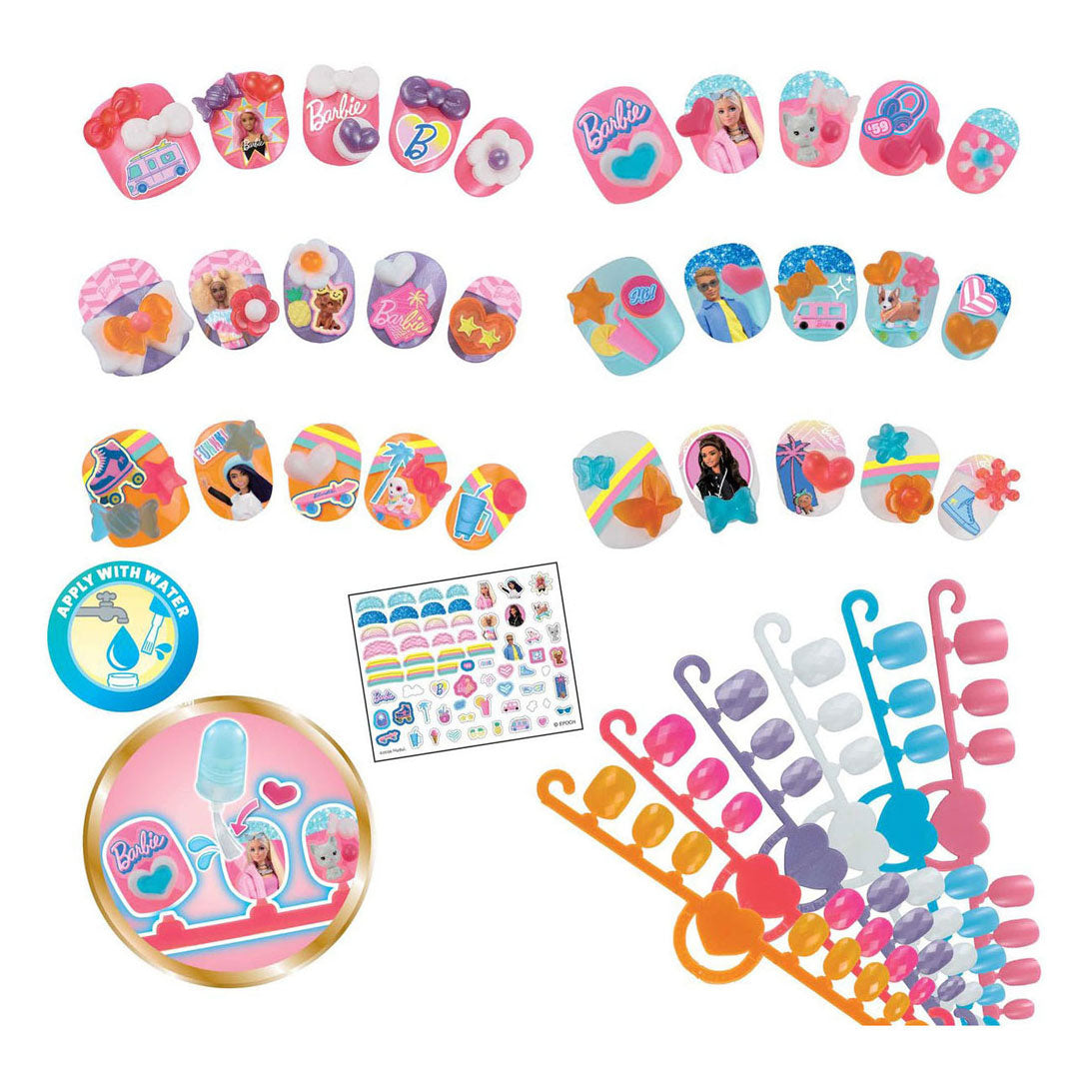 Aquabeads Nail Studio Barbie Refill Set