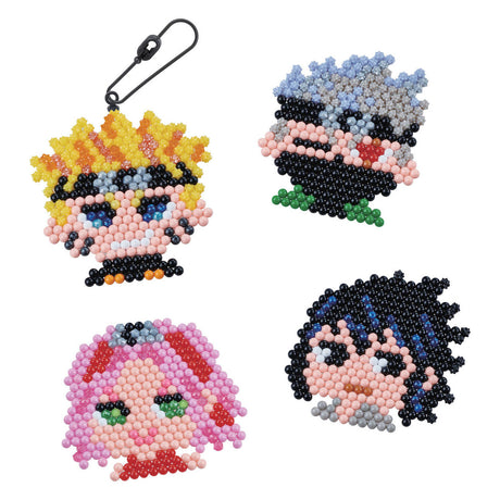 Aquabeads naruto nyckelring hantverksset - pärlor som håller ihop med vatten