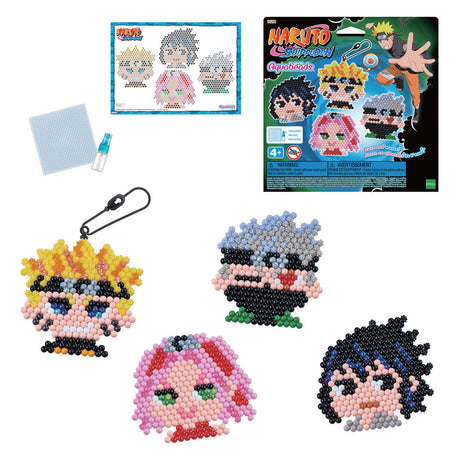 Aquabeads naruto nyckelring hantverksset - pärlor som håller ihop med vatten