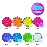 Aquabeads refill neon colours