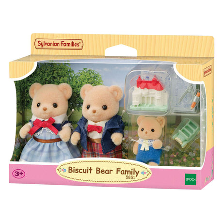 Sylvanian Families 5851 Biscuit Bear Family
