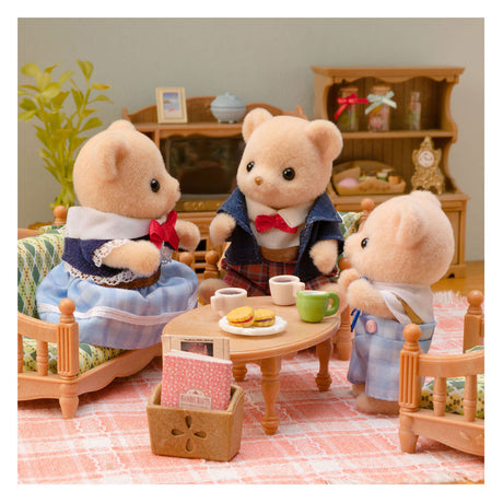 Sylvanian Families 5851 Biscuit Bear Family
