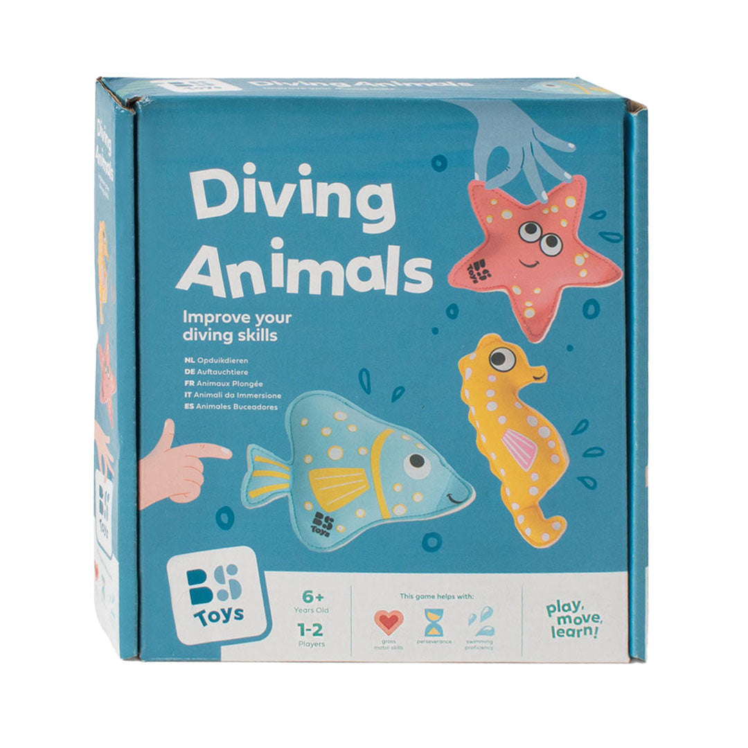 BS Toys Diving Toy Marine Animals fyldt med sand, 3ST.