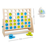 BS Toys Mega Houten Four Game Game, 43dlg