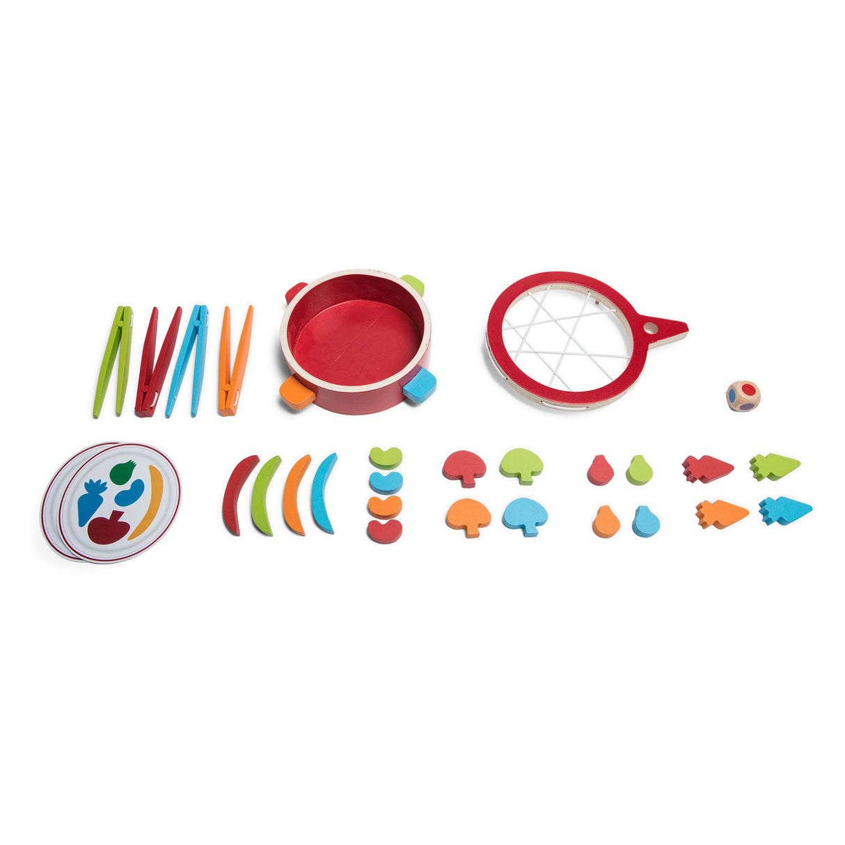 BS Toys passt de Veggie Holz Geméis Spill, 30dlg.