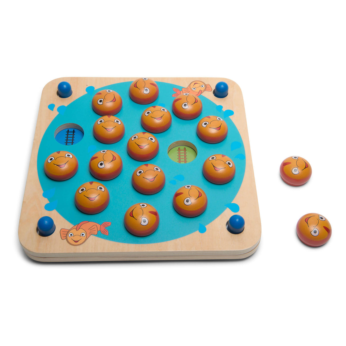 BS Toys Holz Memo Game Fish, 20dlg.