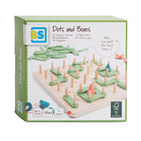 Bs toys dots boxes houten spel