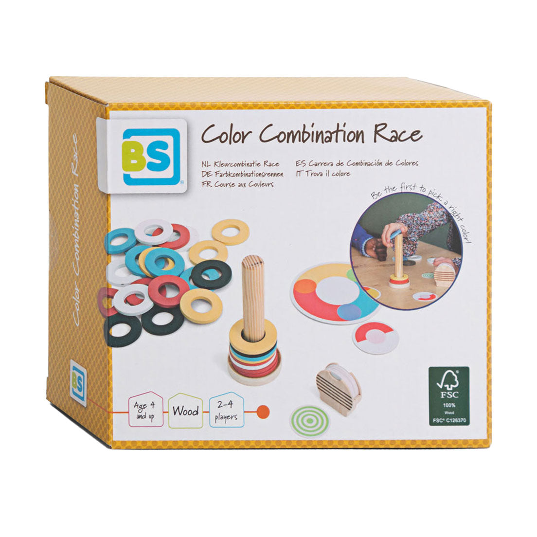 BS Toys Color combination Race game