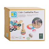 Jeu de course de combinaison de couleurs de jouets BS