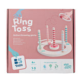 BS Toys Wooden Ringswerp Game with stripes, 7dlg.