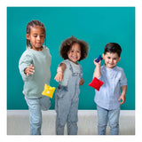 BS Toys Bean Bag Games GA526 – Ensemble de 8 sacs à lancer avec 6 jeux