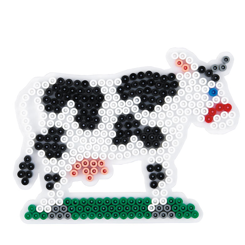 Hama iron bead board - Cow