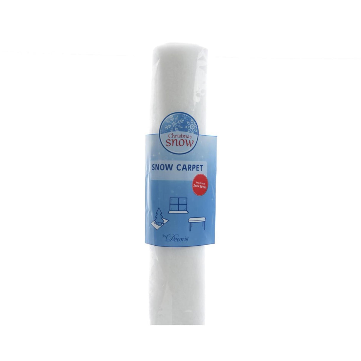 Decoris snow blanket 240x90x0.2cm