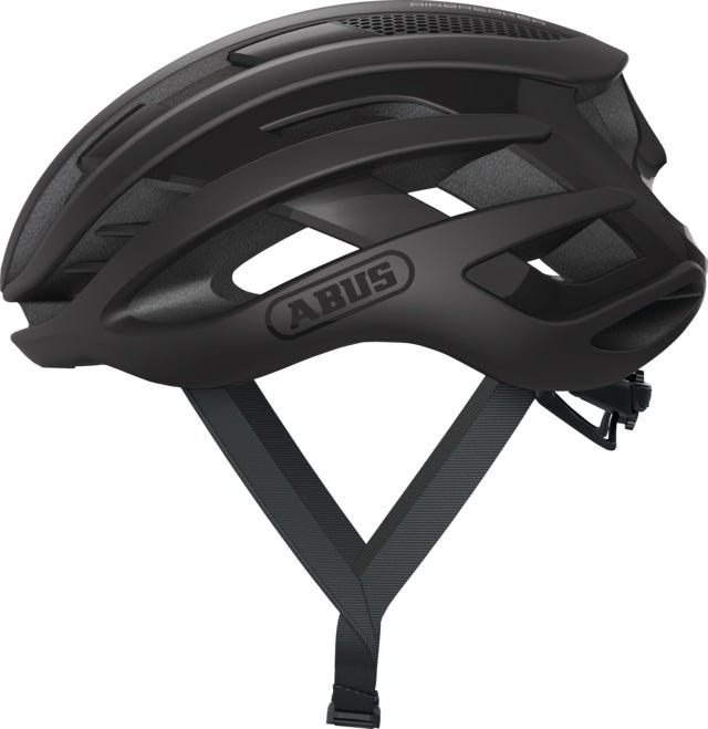 Abus hełm kasku aksamitne czarne m 52-58 cm