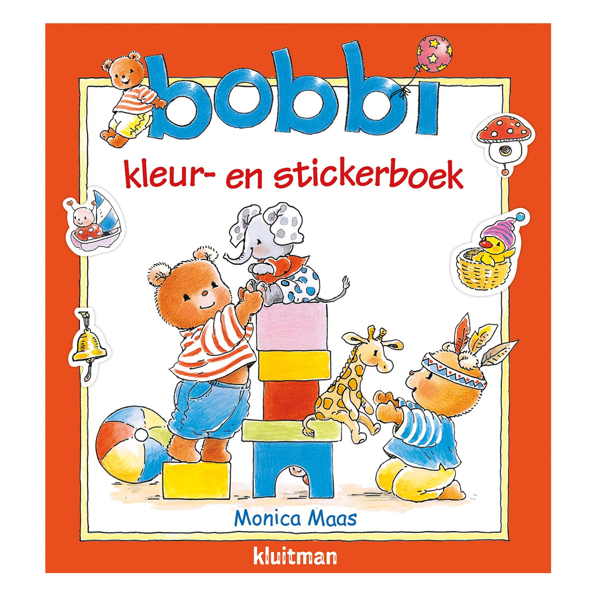 Udgiver Kluitman Bobbi Colours Stickerboek