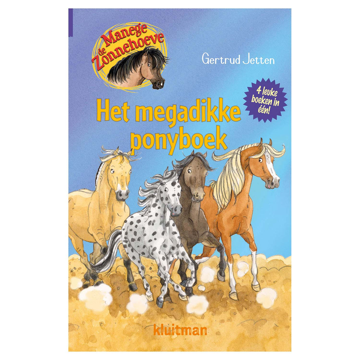 Utgiver Kluitman Manege De Zonnehoeve The Megadikke Pony Book