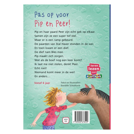 Uitgeverij Kluitman Pas op voor Pip en Peer! (AVI-E3)