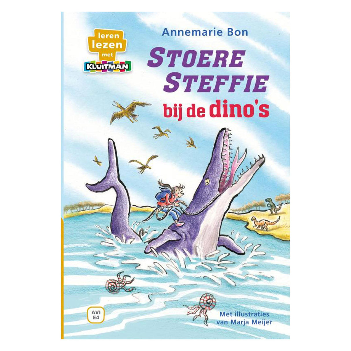 Publisher Kluitman Stoere Steffie at the Dino's Avi-E4