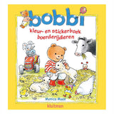 Herausgeber Kluitman Bobbi Colors Sticker Book Farm Diere