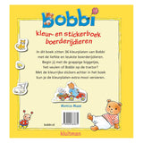 Éditeur Kluitman Bobbi Colors Sticker Book Farm Dieren