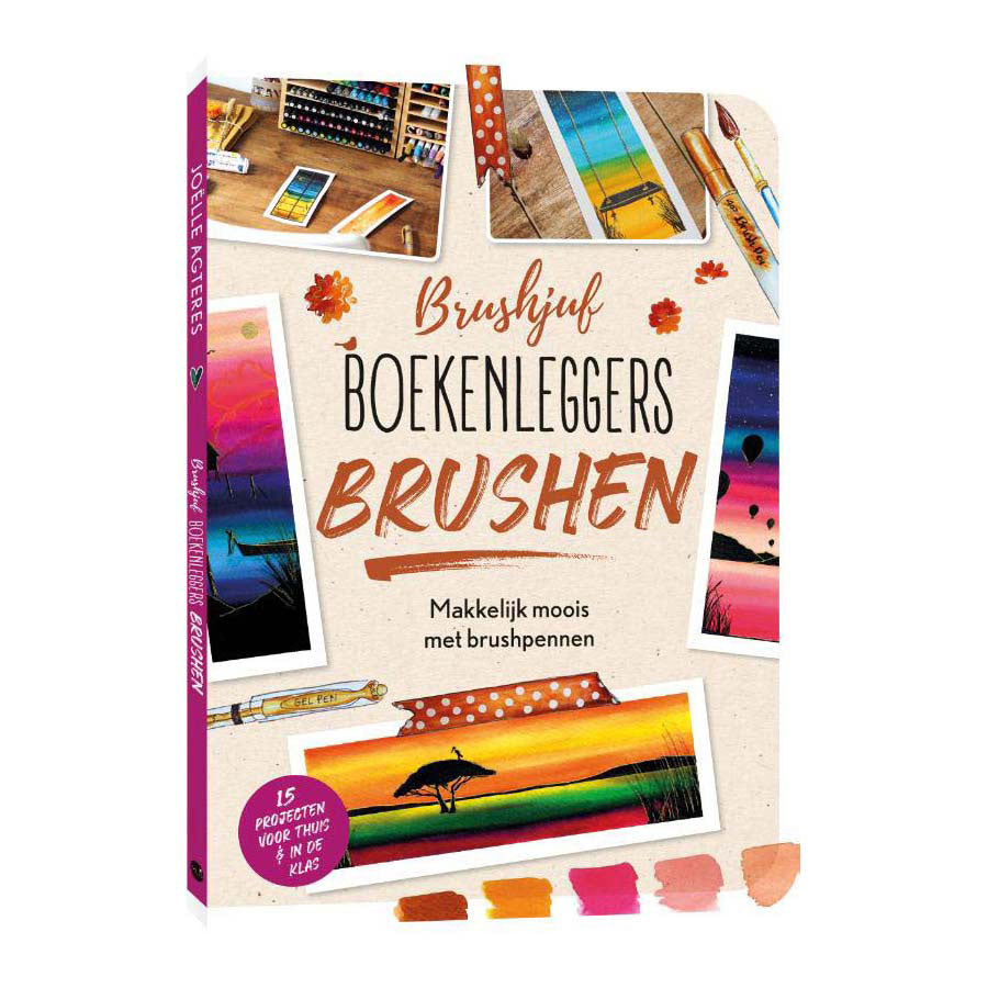 Uitgeverij Kluitman brushing bookmarks - techniques and 15 projects