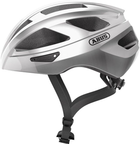 Abus helmy Macatgoud Gleam Silver M 52-58 cm