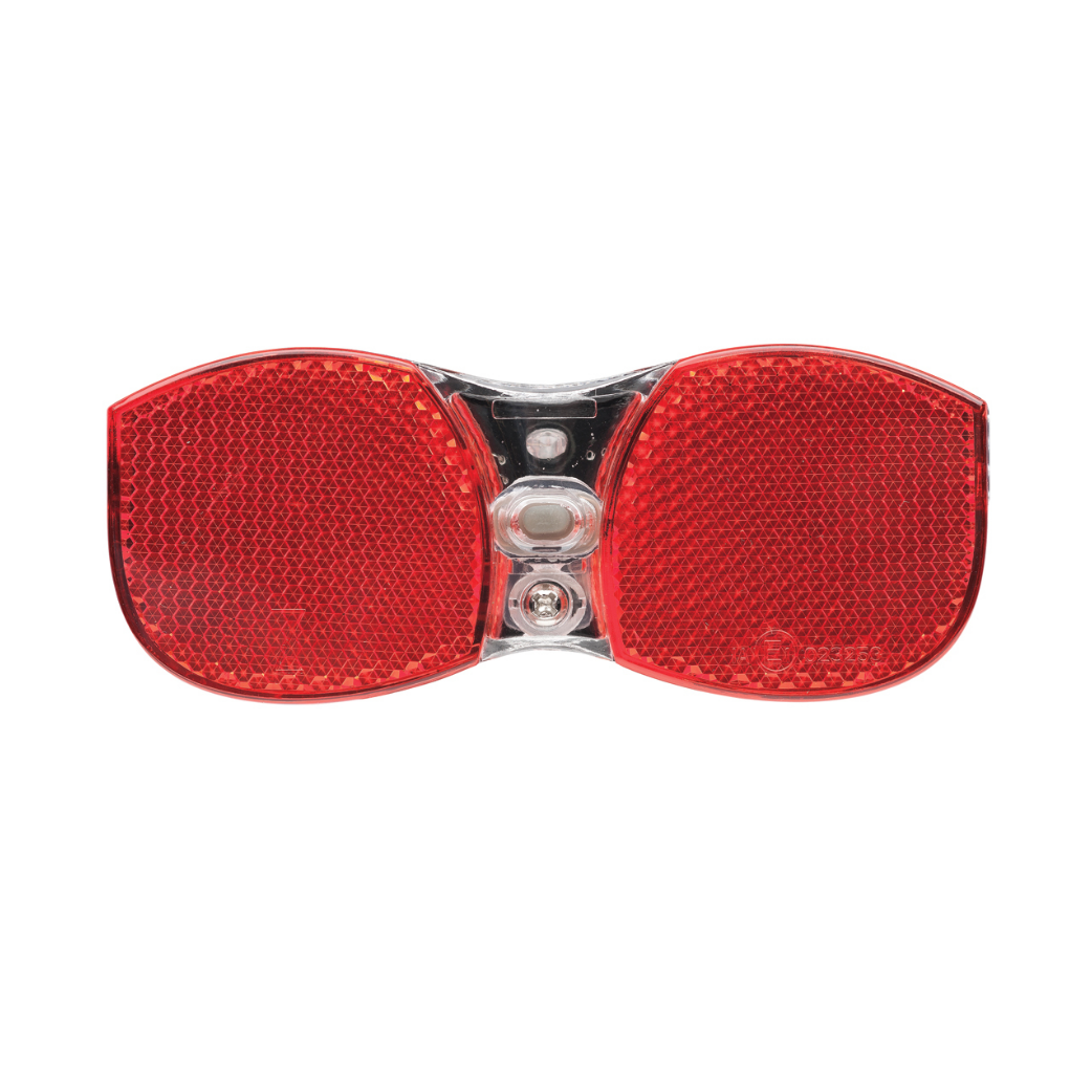 Axa LED City rear light, 80mm mounting, including batteries (workshop packaging)
