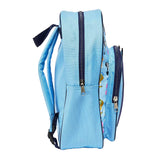 Backpack with Bluey Blue front pocket