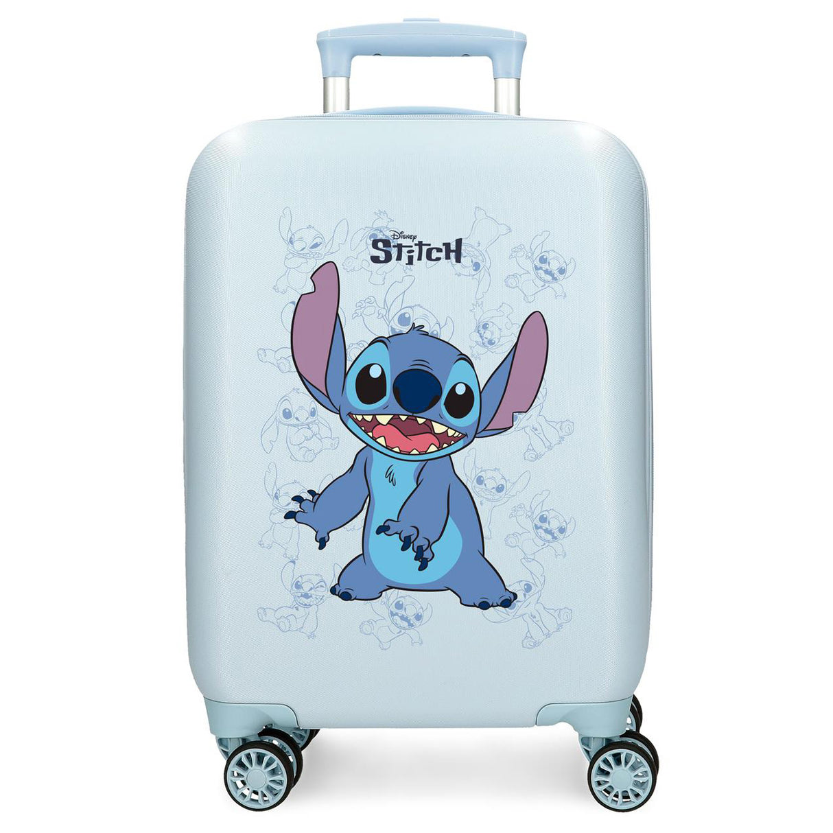 Trolley estuche feliz stitch azul, 50 cm